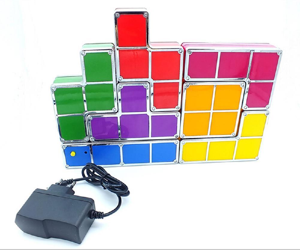 Tetris Puzzle Lamp