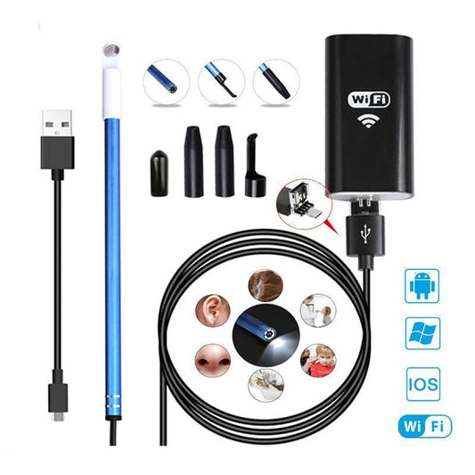 USB Ear Cleaning Endoscope (WIFI Version)- For IOS & Android