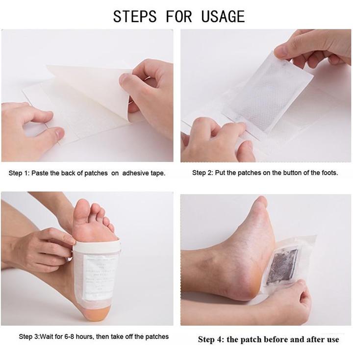 Detox Foot Pads (10 Pads/box)