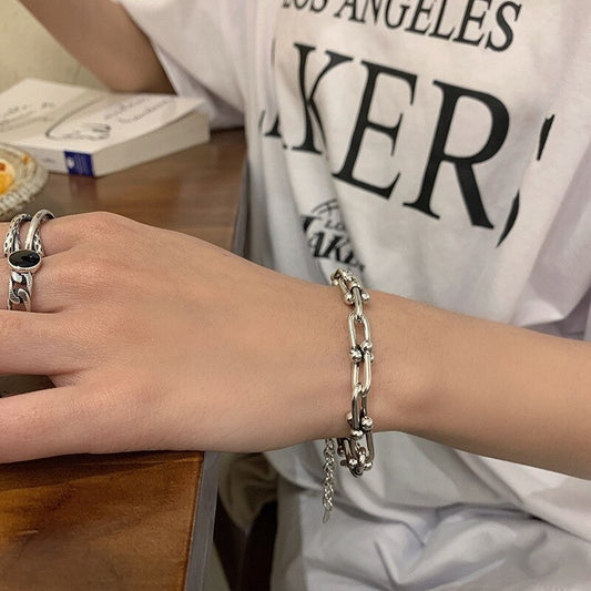 EMBLE™ Silver Chain Bracelet