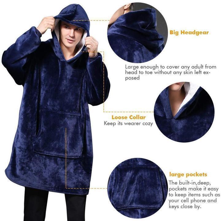 Oversized Blanket Hoodie