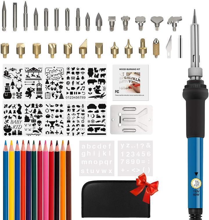 Wood Burning Pyrography Kit