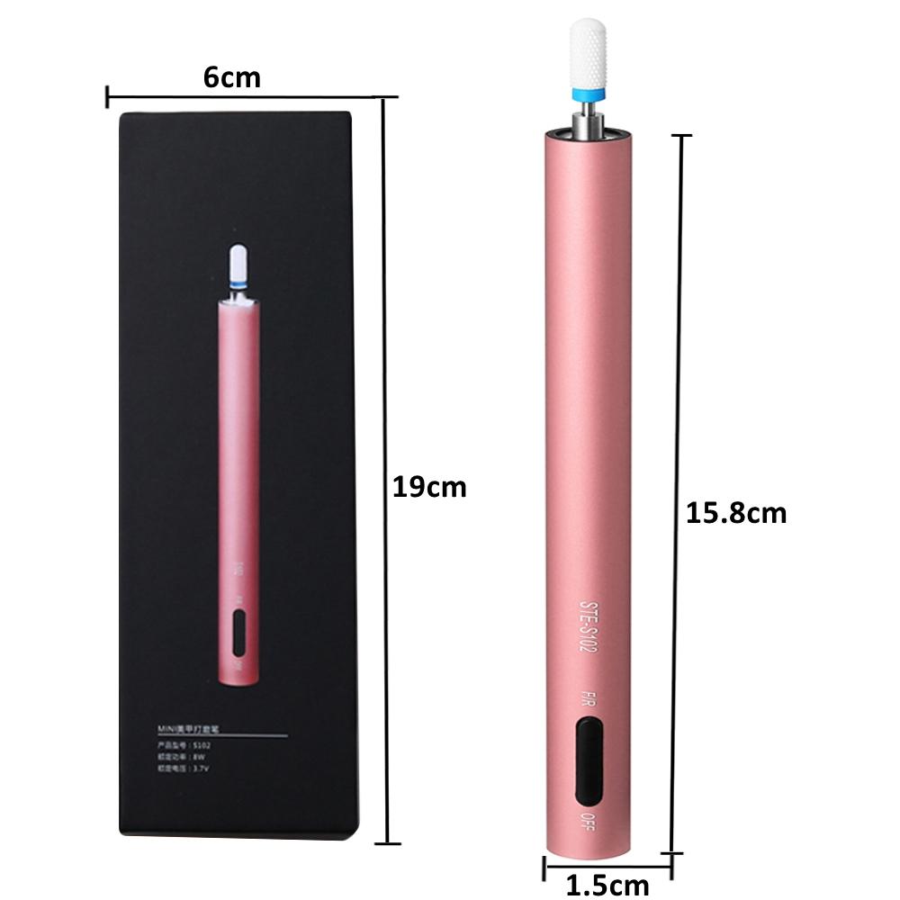 2 Sides Nail Drill Pen