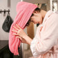 Rapid drying Hair Towel
