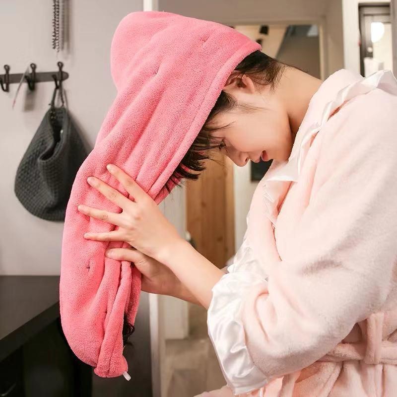 Rapid drying Hair Towel