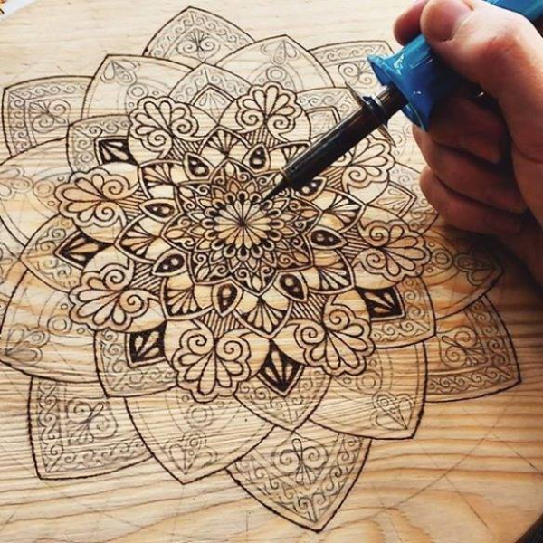 Wood Burning Pyrography Kit
