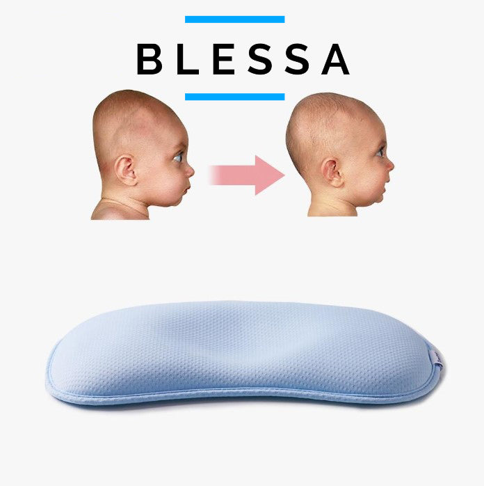 Blessa™ Corn Fiber Baby Pillow For Flat Head Prevention