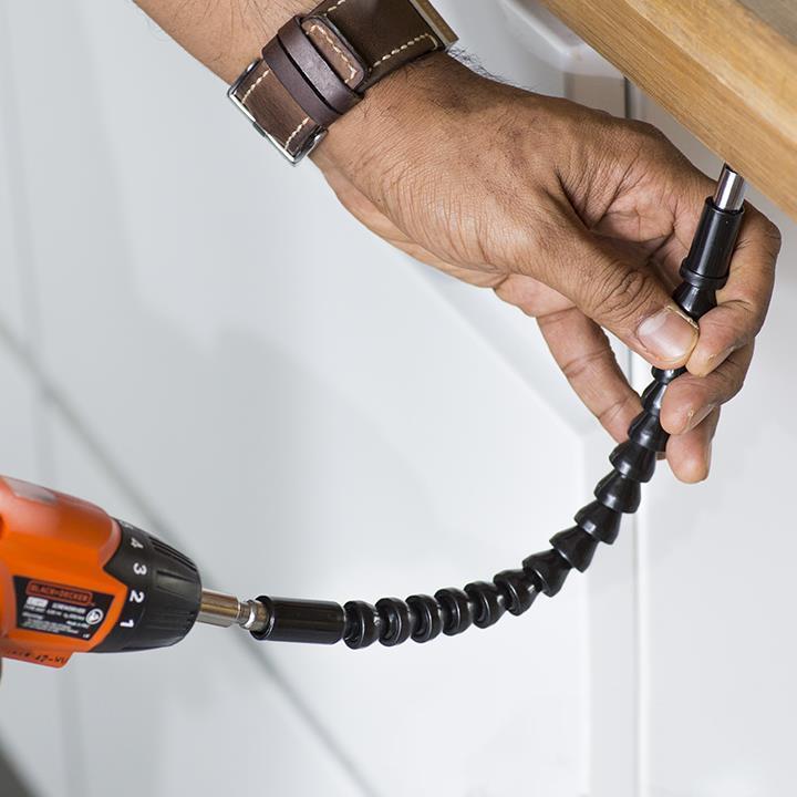 Universal Flexible Drill Shaft w/ Bits