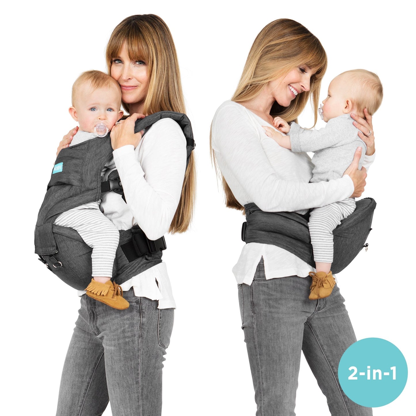 2 in 1 Hip/Seat Baby Carrier