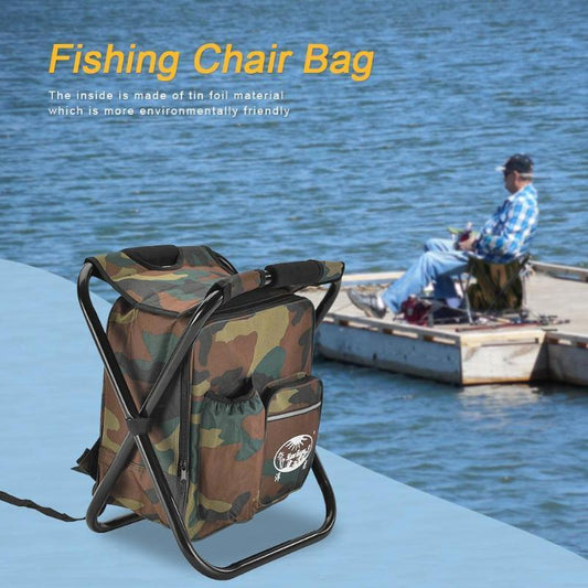 2 in 1 Folding Outdoor Chair Backpack