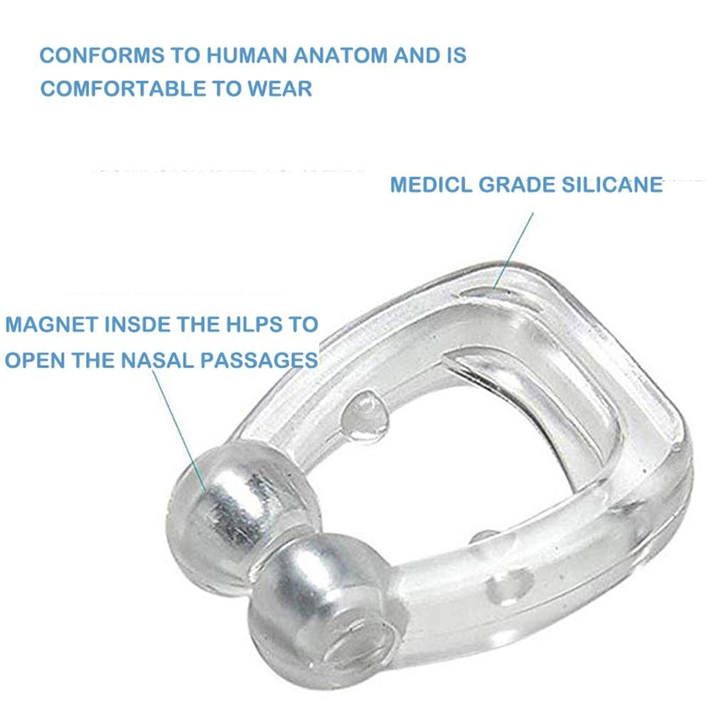 SNORE STOPPER MAGNETIC NOSE CLIP (4 Pack)