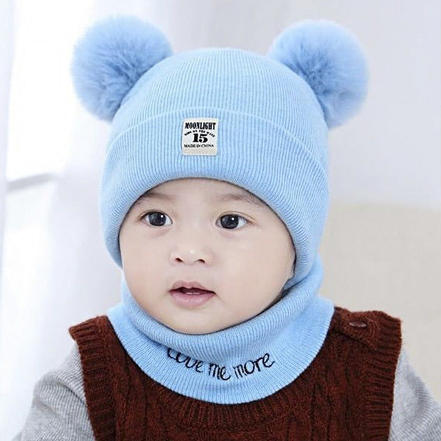 Blessa™ Winter Baby Toque and Neck Warmer