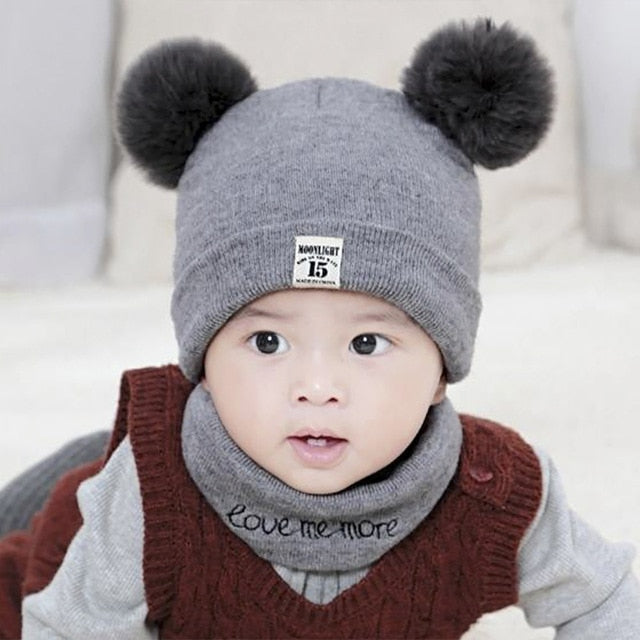 Blessa™ Winter Baby Toque and Neck Warmer