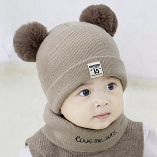 Blessa™ Winter Baby Toque and Neck Warmer