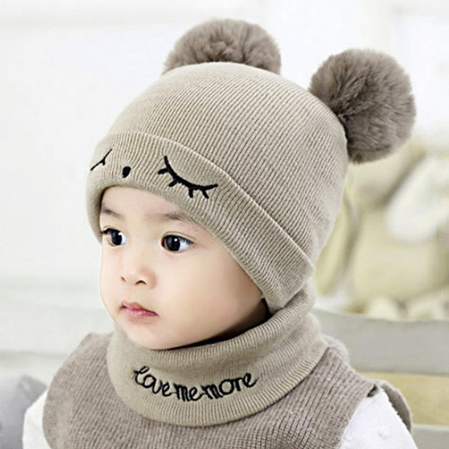 Blessa™ Winter Baby Toque and Neck Warmer