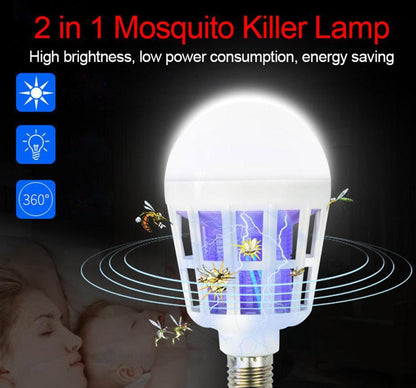 BUGBULB™  THE LIGHT BULB THAT ZAPS BUGS!