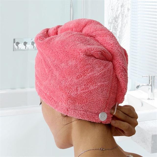Rapid drying Hair Towel