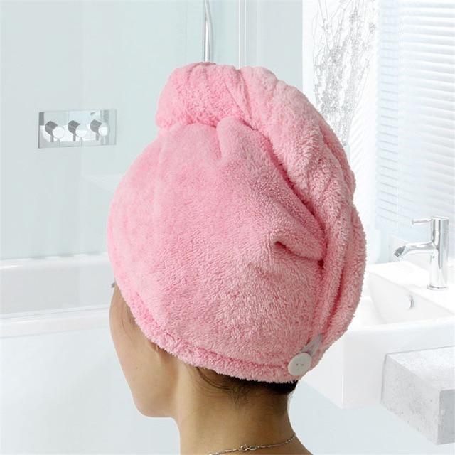 Rapid drying Hair Towel