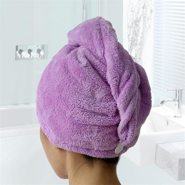 Rapid drying Hair Towel
