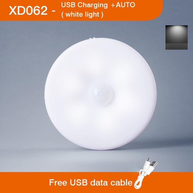 Bedroom Decor Night Lights Motion Sensor Night Lamp Children's Gift USB Charging Bedroom Decoration Led Night Light MOONSHADOW