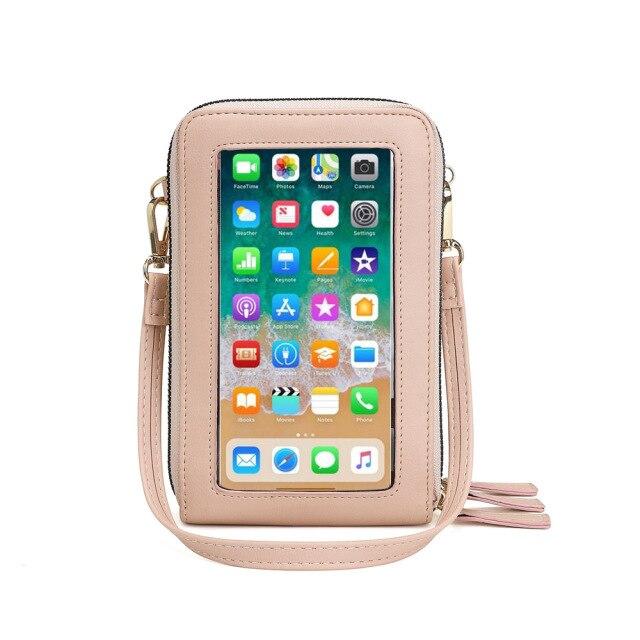 Clean & Safe Touch Screen Crossbody Bag