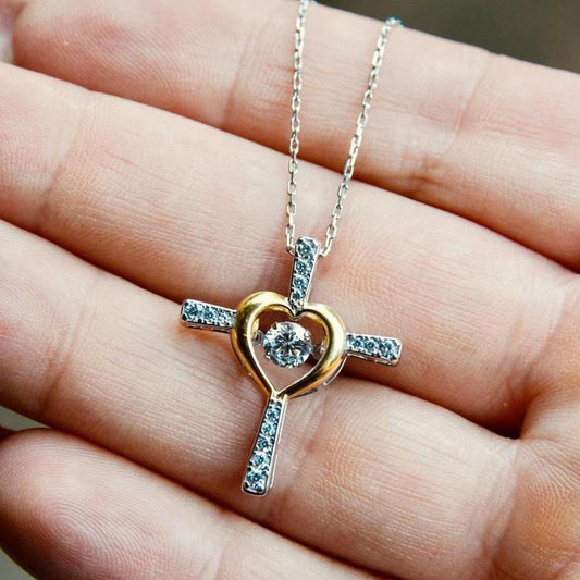 DIAMOND CROSS JEWEL NECKLACE